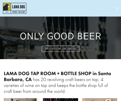 Lama Dog Tap Room + Bottle Shop