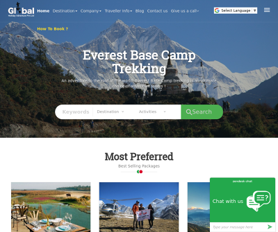Explore the Himalayas with Global Holidays Adventure