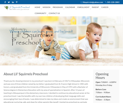 Lil' Squirrels Preschool