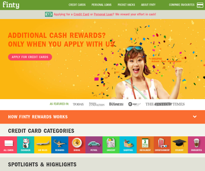 Finty - The Rewarding Way to Compare Financial Products
