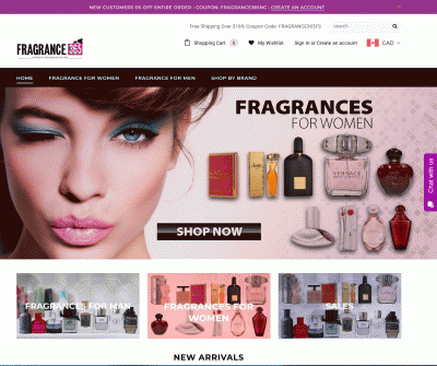 Discover Luxury Fragrance at Fragrance365 Canada