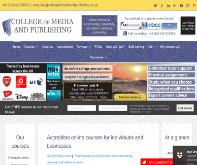 College of Media & Publishing