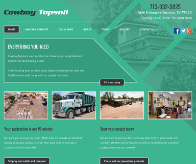 Cowboy Topsoil Inc - Premium Landscaping Materials for Houston