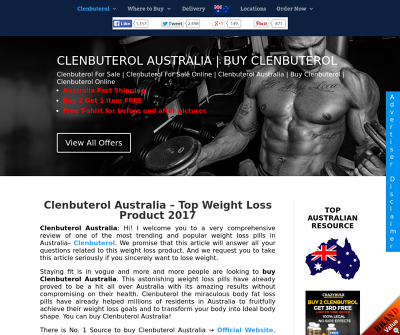 Clenbuterol Australia - Premium Weight Loss Supplement