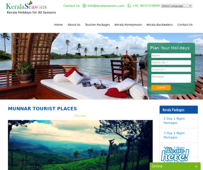 Explore Munnar with Kerala Seasons