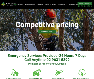 Black Forest Tree Service - Tree Care Experts in Sydney