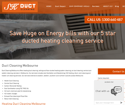 Professional Duct Cleaning Services in Melbourne