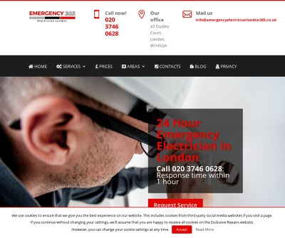 24 Hour Emergency Electrician in London