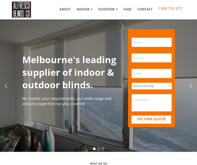 Alfresco Blinds Co - Melbourne's Premier Window Dressing Specialists