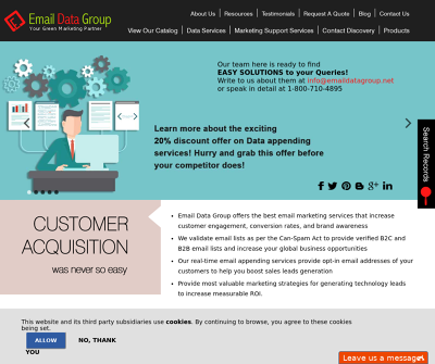 Email Marketing & Data Services