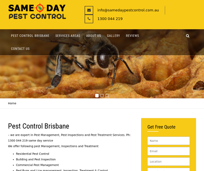 Same Day Pest Control - Fast & Eco-Friendly Pest Management