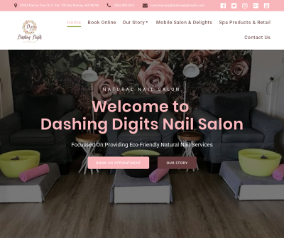 Welcome to Dashing Digits Nail Salon