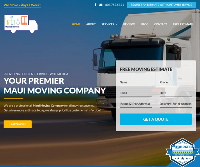 Wailea Movers & Storage - Maui's #1 Rated Moving & Storage Company