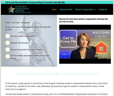 Certified California Workers' Compensation Attorney
