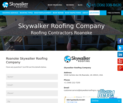 Roofing Contractors in Roanoke, VA