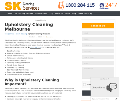 Premium Upholstery Cleaning Services in Melbourne