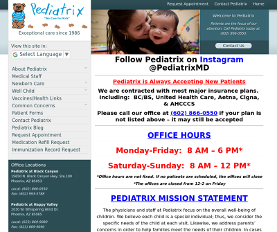 Pediatrix MD Pediatric Care