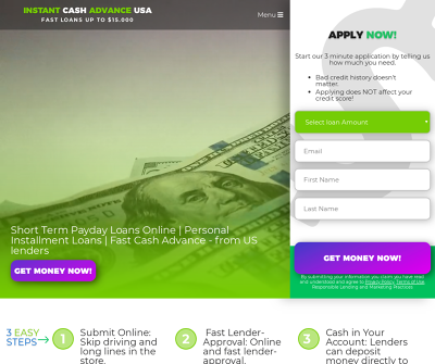 Get Instant Cash Advance Loans Online in Minutes