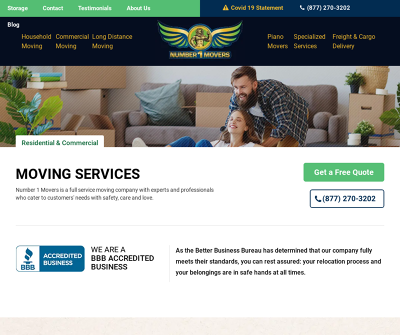 Number 1 Movers Canada - Your Trusted Moving Partner