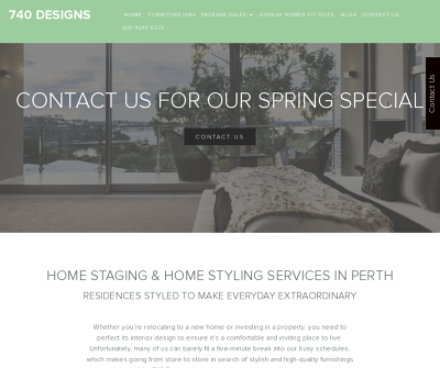 Professional Home Staging & Furniture Rental in Perth