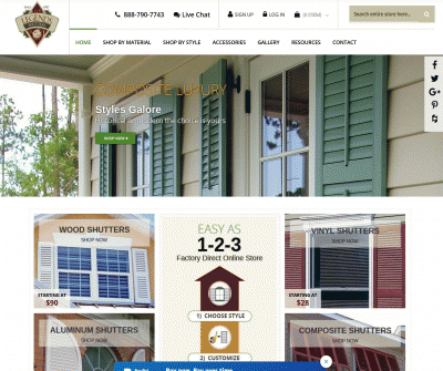 Factory-Direct Exterior Shutters