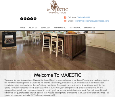 The Premier Hardwood Flooring Company in Charlotte, NC