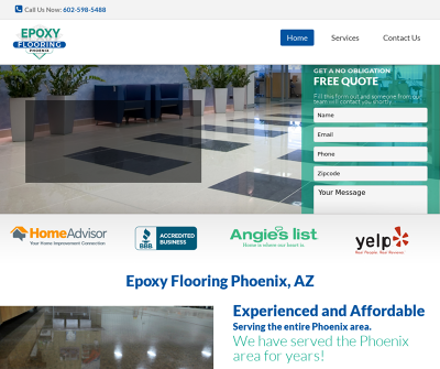 Professional Epoxy Flooring Services in Phoenix