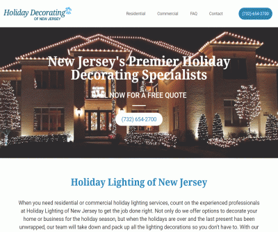 New Jersey's Premier Holiday Decorating Specialist