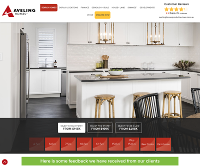 Build Your Dream Home with Aveling Homes - Award Winning Builders in Perth
