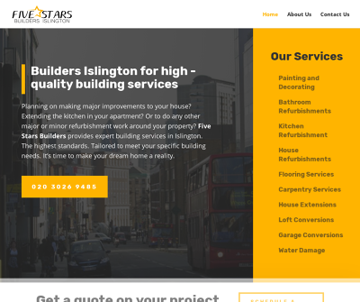 Professional Builder Services in Islington