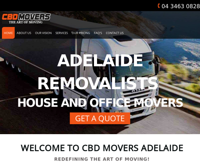 Professional Movers & Removalists in Adelaide