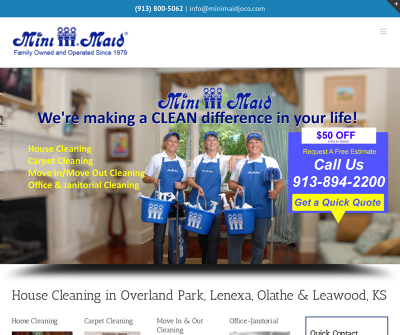 Professional Maid & Cleaning Services in Lenexa, KS
