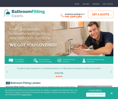 Expert Bathroom Fitting & Renovation Services in London