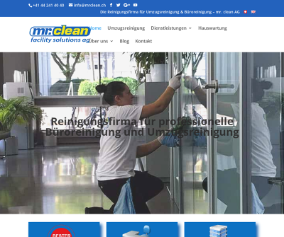 Professional Cleaning Services in Zurich