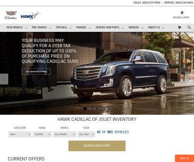 Your Premier Cadillac Dealer in Joliet, IL