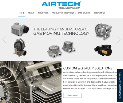 Leading Manufacturer of Vacuum Pumps and Blowers