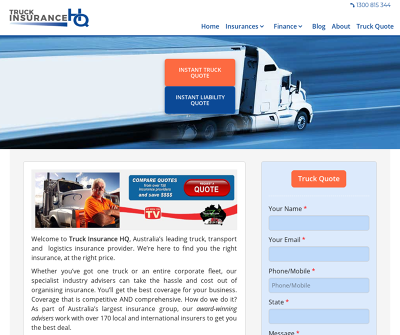 Your Truck Insurance Specialist