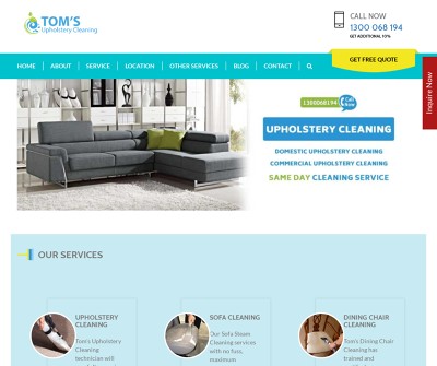 Tom's Upholstery Cleaning Melbourne
