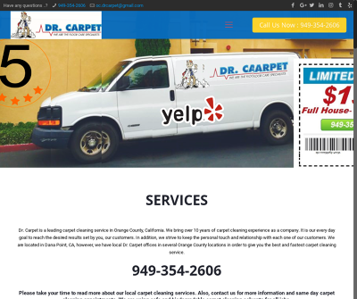 Professional Carpet Cleaning Services in Orange County