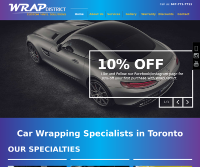Wrap District - Toronto Car Wrap Specialists