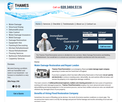 Emergency Flood & Water Damage Restoration Services