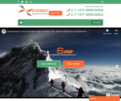 Helicopter Rescue & Tour Services in the Himalayas