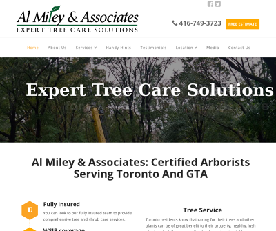 Al Miley Arborist | Tree Removal Toronto