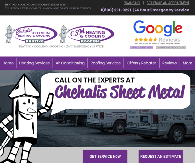 Chehalis Sheet Metal Heating & Cooling