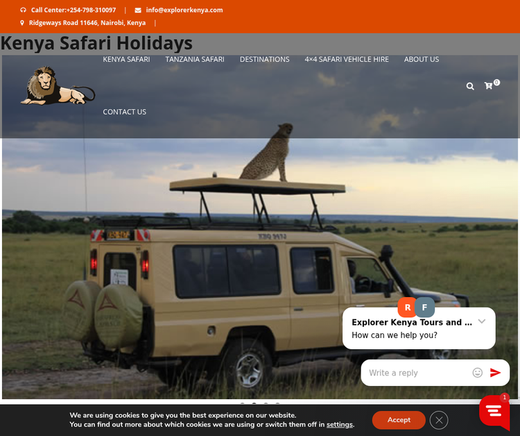 Adventure Kenya camping in Maasai Mara and Amboseli