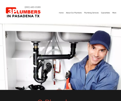 3 Plumbers in Pasadena TX