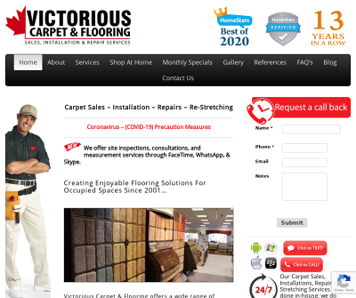 Victorious Flooring – Toronto’s #1 Award-Winning Carpet & Luxury Vinyl Installers