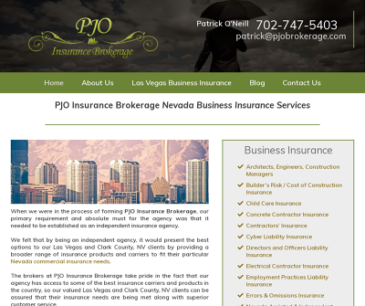 Nevada Business Insurance Brokerage