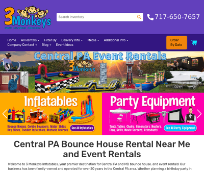 Premier Inflatable Rentals in Central Pennsylvania