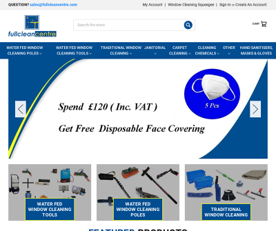 Full Clean Centre - Window Cleaning Equipment